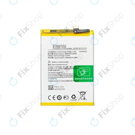 OnePlus Nord CE 3 Lite - Akkumulátor BLP813 5000mAh