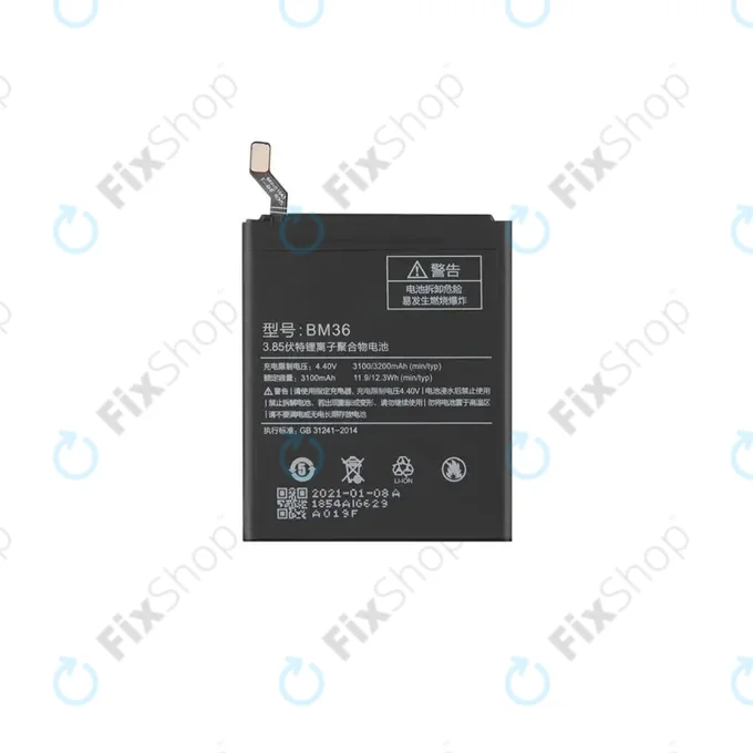 Xiaomi Mi 5s - Akkumulátor BM36 3200mAh