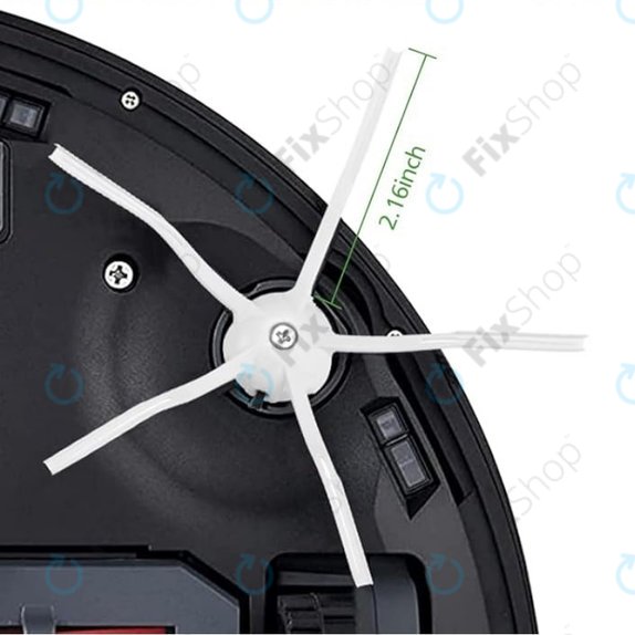 Pótalkatrész készlet Xiaomi Roborock Q7+, Q7 Max, Q7 Max+ (1x Főkefe, 2x Szűrő, 2x Oldalkefe – fehér, 2x Felmosórongy, 2x Porzsák)
