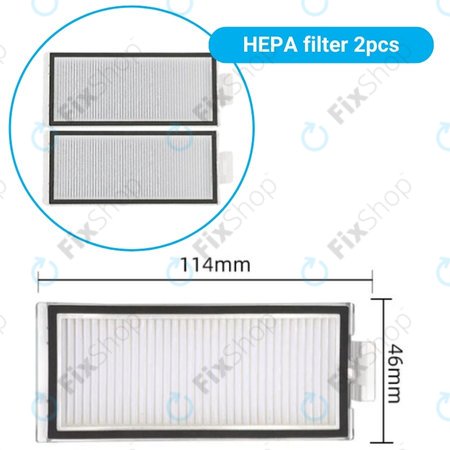 Xiaomi Roborock Q7, Q7+, Q7 Max, Q7 Max+, T8 - Kiegészítő Készlet (Fehér)