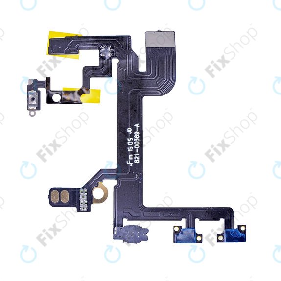 Apple iPhone SE - Bekapcsoló + Hangerő + Csendes Mód Gomb + Mikrofon + Vaku Flex Kábel