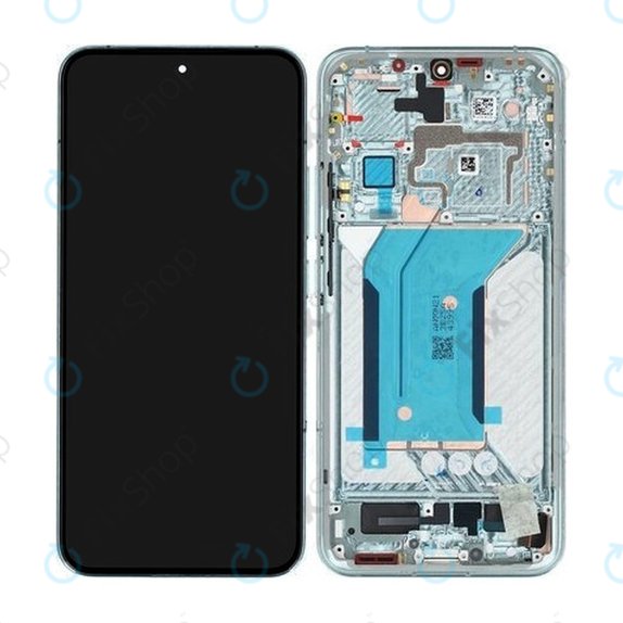 Xiaomi 14 23127PN0CC - LCD Kijelző + Érintőüveg + Keret (Jade Green) - 56000600N300 Genuine Service Pack