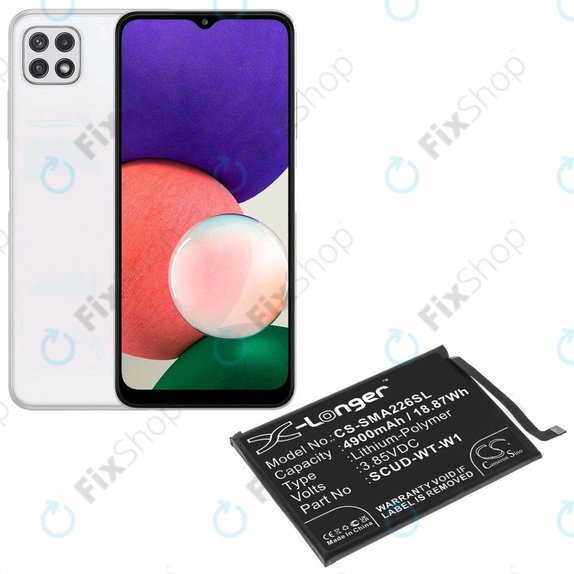 Samsung Galaxy A22 5G A226B - Akkumulátor SCUD-WT-W1, WT-S-W1 4900mAh HQ