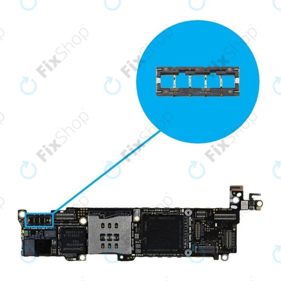 Apple iPhone 5C, 5S - Akkumulátor csatlakozó