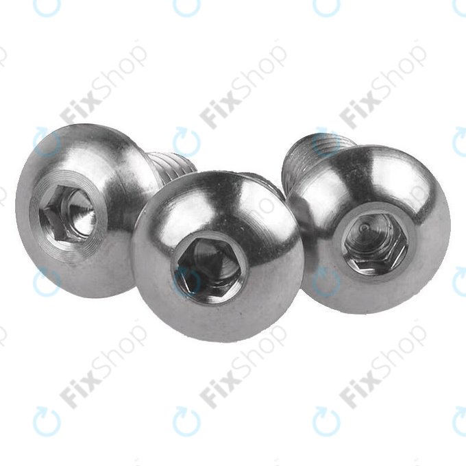 Xiaomi Mi Electric Scooter 1S, 2 M365, Essential, Pro, Pro 2 - Alsó Akkumulátorfedél Csavarok - M3 szál (17db)