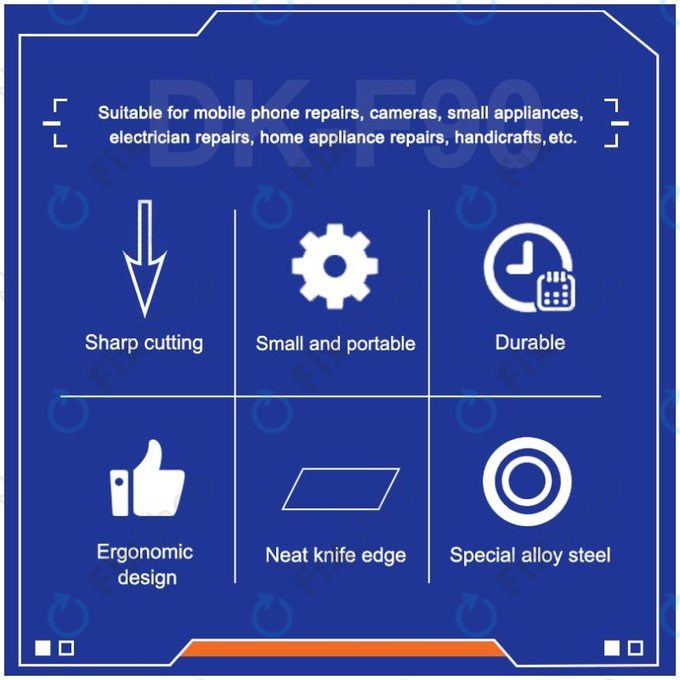 Relife DK-F90 - 90° Lapos Fogó