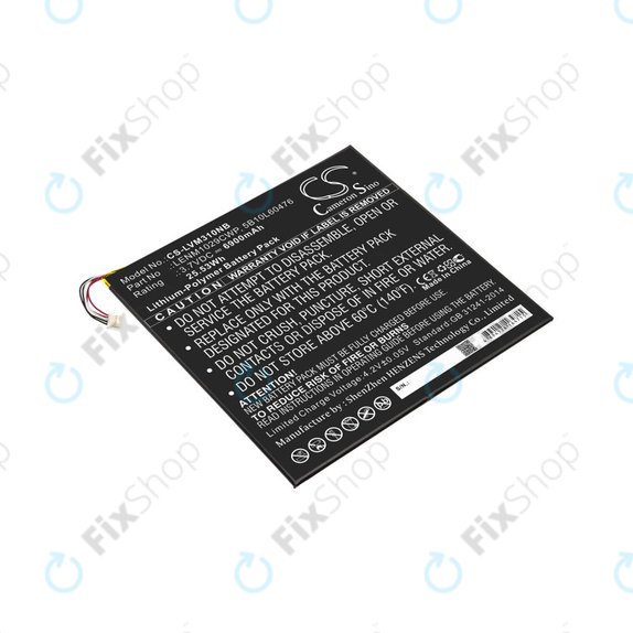 Akkumulátor Lenovo Miix 300, Miix 310, 6900mAh, Li-Pol, 3.7V, LENM1029CWP, HQ