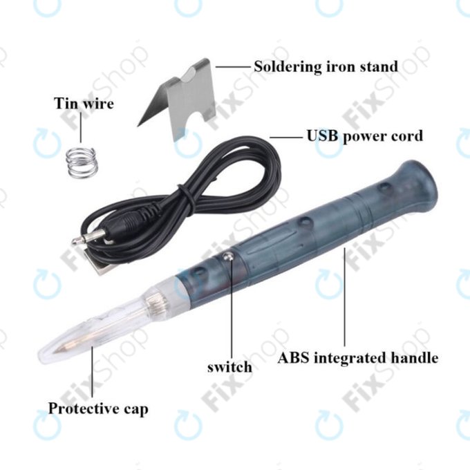 Portable USB Repair Tool - Hordozható Forrasztópáka (5V)