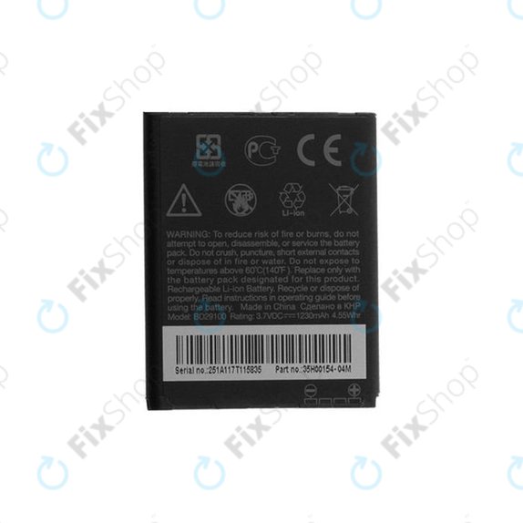 HTC Wildfire S G13 A510e, Explorer, HD7 - Akkumulátor BD29100 1230mAh