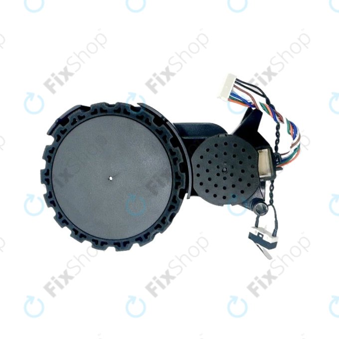 Xiaomi Robot Vacuum X20, S10, Dreame X30, X20, X10 Pro - Kerék Motorral (Bal) (Fekete)