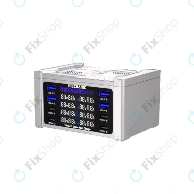 Mechanic V-Power 8S - Szerviz Töltőállomás