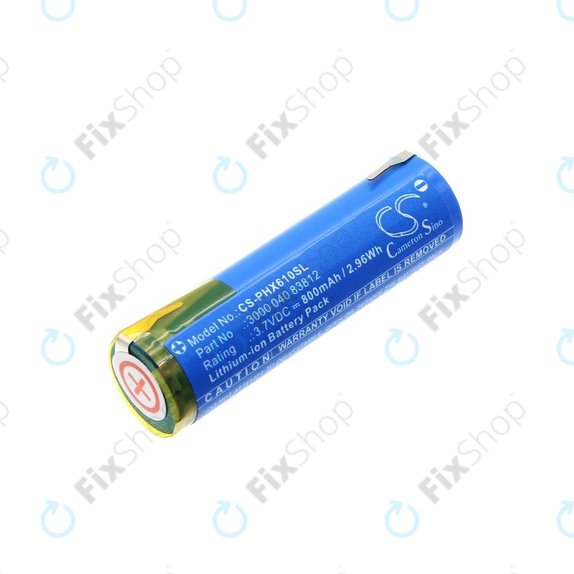 Akkumulátor Oral-B Genius X, Philips HX6100 Series, 800mAh, Li-Ion, 3.7V, 3000 040 83812, HQ