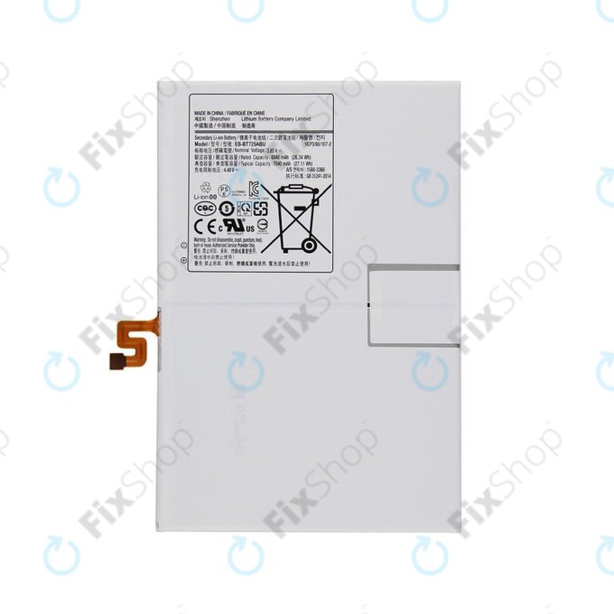 Samsung Galaxy Tab S5e, S6 Lite, Tab S6 Lite (2022) - Akkumulátor EB-BT725ABU 7040mAh