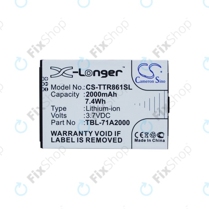 TP-Link M5000, M7000-series, TL-M5350, TL-M7300, TL-TR761, TL-TR861 - Akkumulátor TBL-71A2000 2000mAh HQ