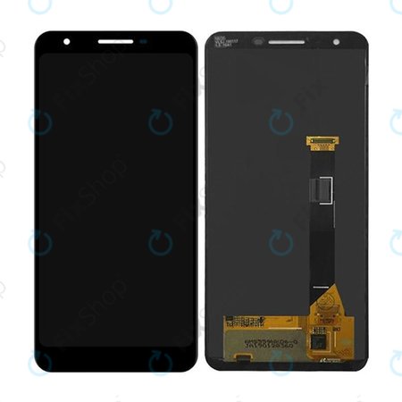 Google Pixel 3a - LCD Kijelző + Érintőüveg - 20GS4BW0001 Genuine Service Pack