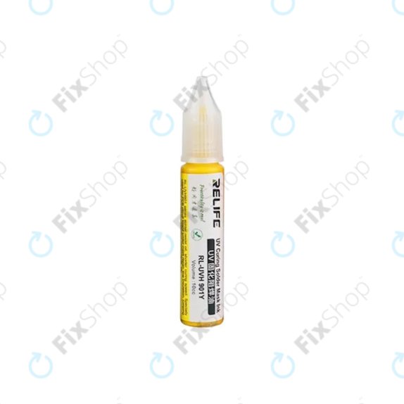 Relife RL-UVH901Y - UV Keményíthető Forrasztómaszk - 10ml (Sárga)