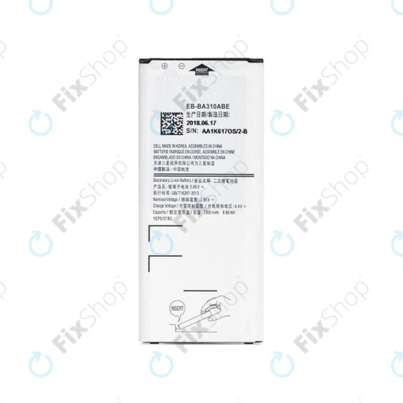 Samsung Galaxy A3 A310F (2016) - Akkumulátor BA310ABE 2300mAh