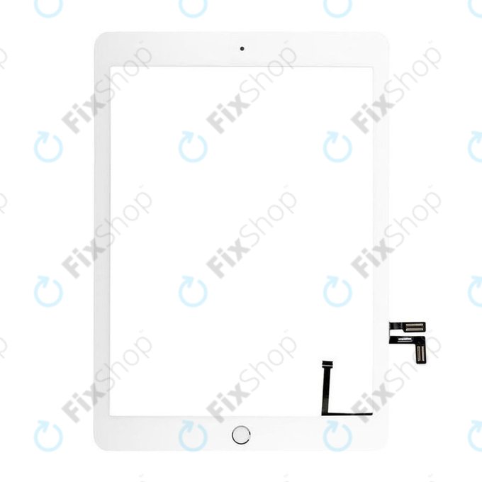 Apple iPad (5th Gen 2017) - Érintőüveg + Kezdőlap Gomb (Silver)