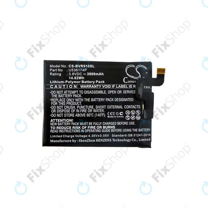 iGet Blackview BV9000 Pro - Akkumulátor U536174P 3900mAh HQ