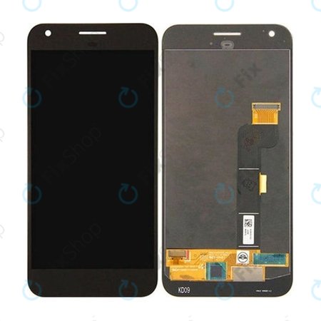 Google Pixel XL G-2PW2200 - LCD Kijelző + Érintőüveg (Quite Black) - 83H90205-00 Genuine Service Pack
