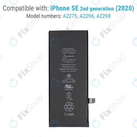 Apple iPhone SE (2nd Gen 2020) - Akkumulátor 1821mAh