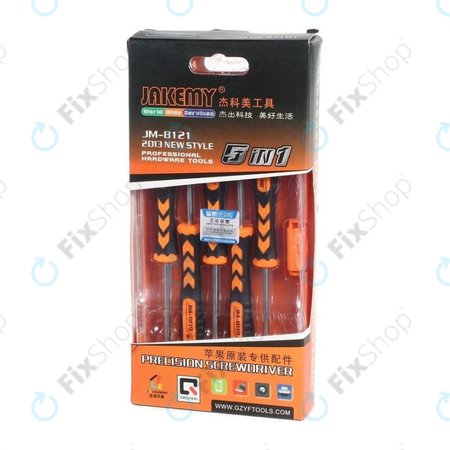 Jakemy JM-8121 - Csavarhúzó Készlet (Apple, Samsung) 5in1