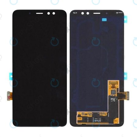 Samsung Galaxy A8 Plus A730F (2018) - LCD Kijelző + Érintőüveg - GH97-21534A Genuine Service Pack