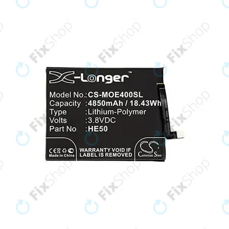 Motorola Moto E5 Plus XT1924 - Akkumulátor HE50 4850mAh HQ