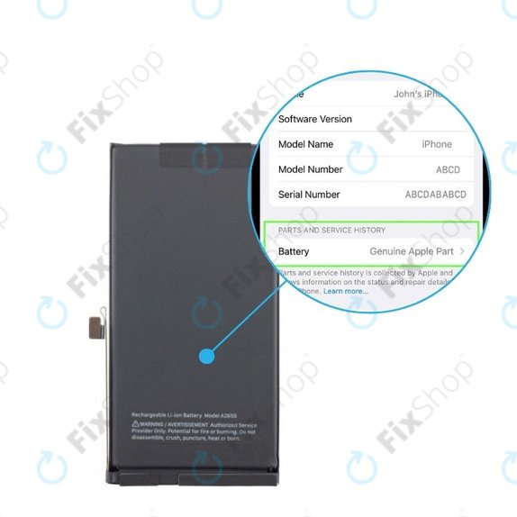 Akkumulátor | iPhone 13 | 661-21991 | 3227mAh | Genuine Apple