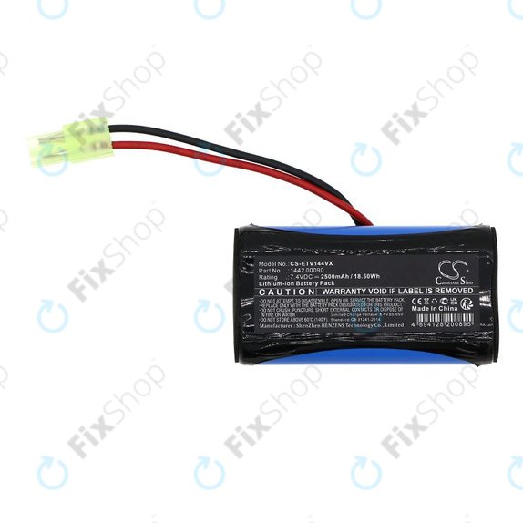 Akkumulátor ETA Verto 1442, 2500mAh, Li-Ion, 7.4V, 1442 00090, HQ