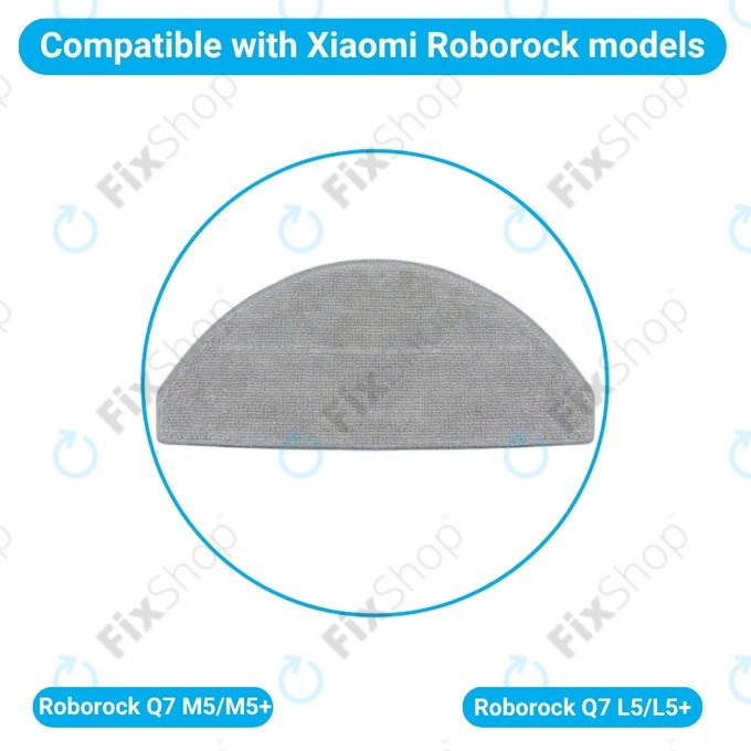 Felmosórongy, 2 db Xiaomi Roborock Q7 M5, Q7 M5+, Q7 L5, Q7 L5+