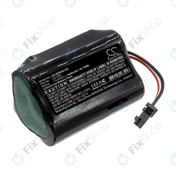 Akkumulátor Ecovacs Deebot Slim, D36, 3400mAh, Li-Ion, 10.8V, ZJ1450, HQ