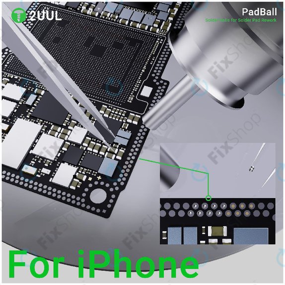 Forrasztógolyók iPhone szervizhez, 2UUL PB01