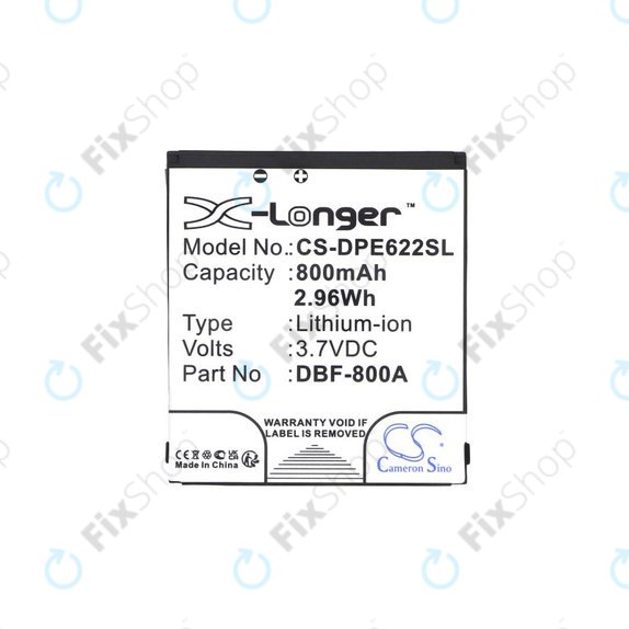 Akkumulátor Doro PhoneEasy 2314, 2315, 1360, 520, 800mAh, Li-Ion, 3.7V, DBF-800A, HQ