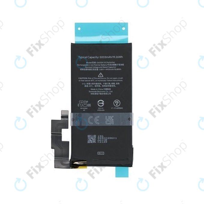 Google Pixel 6 Pro - Akkumulátor G63QN 5003mAh - G730-06300-01 Genuine Service Pack