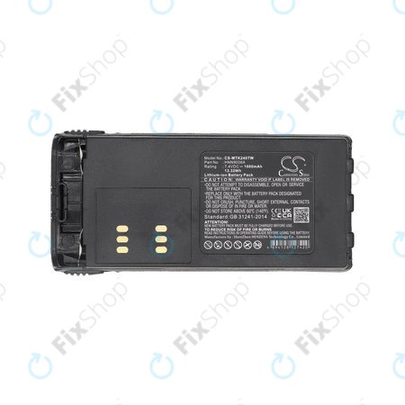 Akkumulátor Motorola MTX, GP, HT, 1800mAh, Li-Ion, 7.4V, HNN9008A, HQ