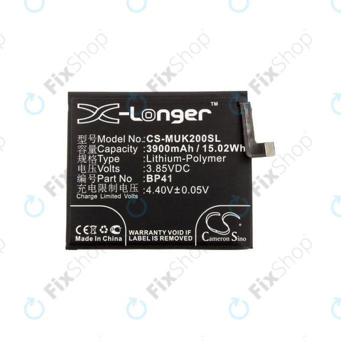 Xiaomi Mi 9T - Akkumulátor BP41 3900mAh HQ