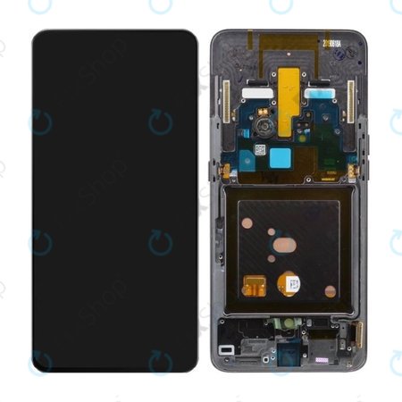 Samsung Galaxy A80 A805F - LCD Kijelző + Érintőüveg + Keret OLED