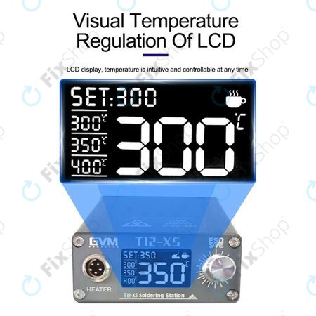 GVM T12-XS - Forrasztó Allomás