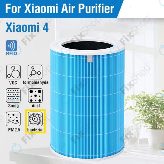Xiaomi Mi Mijia Air Purifier 4 - HEPA szűrő (Antibakteriális) (Kék)
