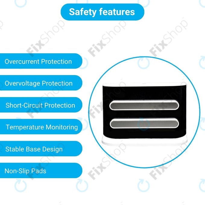 Xiaomi Viomi V2, V2 Pro, V3, SE, Mi Robot Vacuum Mop-series - Töltő Dokkoló (Fehér)