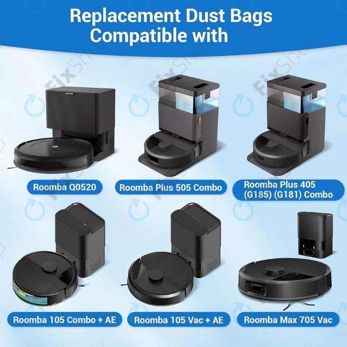 iRobot Roomba Max 705, Plus 504, 505 - Porzsák