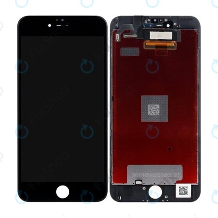 Apple iPhone 6S Plus - LCD Kijelző + Érintőüveg + Keret (Black) In-Cell FixPremium