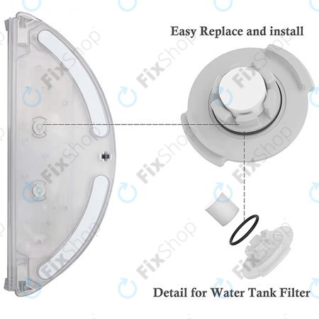 Xiaomi Roborock S5, S6, S6 Pure, Mijia 1S, Xiaowa E2 - Víztartály