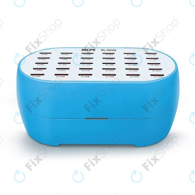 Relife RL-304M - Smart USB Töltő - 30x USB / 160W