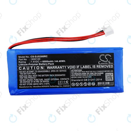 Akkumulátor DJI Inspire 1, 2, Phantom 3, 4, 6000mAh, Li-Pol, 7.4V, 1650120, HQ