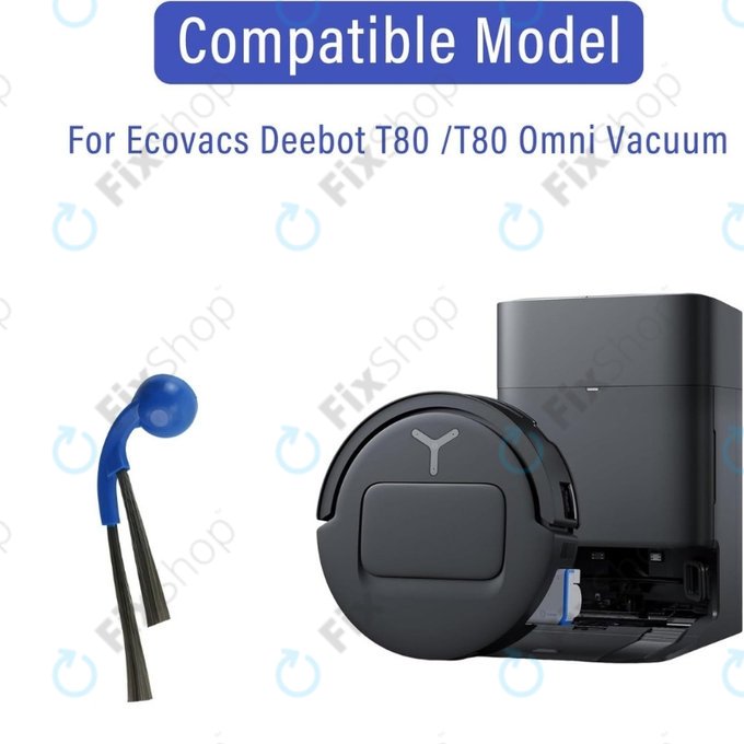 Oldalkefe, 2 db Ecovacs Deebot T80 Omni, T80