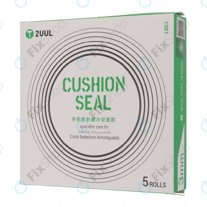 Hab tömítőszalag kijelzőkerethez és hátlapi üveghez, 2UUL CS01, (5mm, 3db)