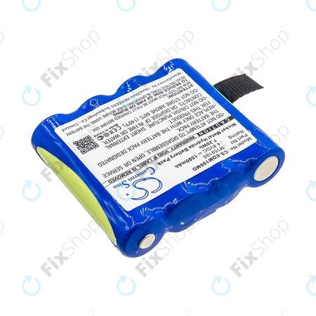 Akkumulátor Edan Cs-01, Edan H100, Edan H100b, Edan H100n, 1500mAh, Ni-MH, 4.8V, 4XNR49AA1500P, HQ