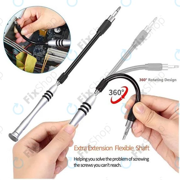 Kingsdun - Screwdriver & Bit Precision Set - Professzionális Eszközkészlet 115in1